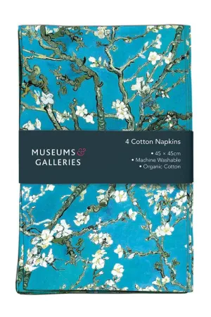 Museums & Galleries - 4 Pack Cotton Napkins