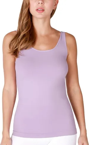 NIKIBIKI Women Seamless Basic Jersey Tank Top, Made in U.S.A, One Size