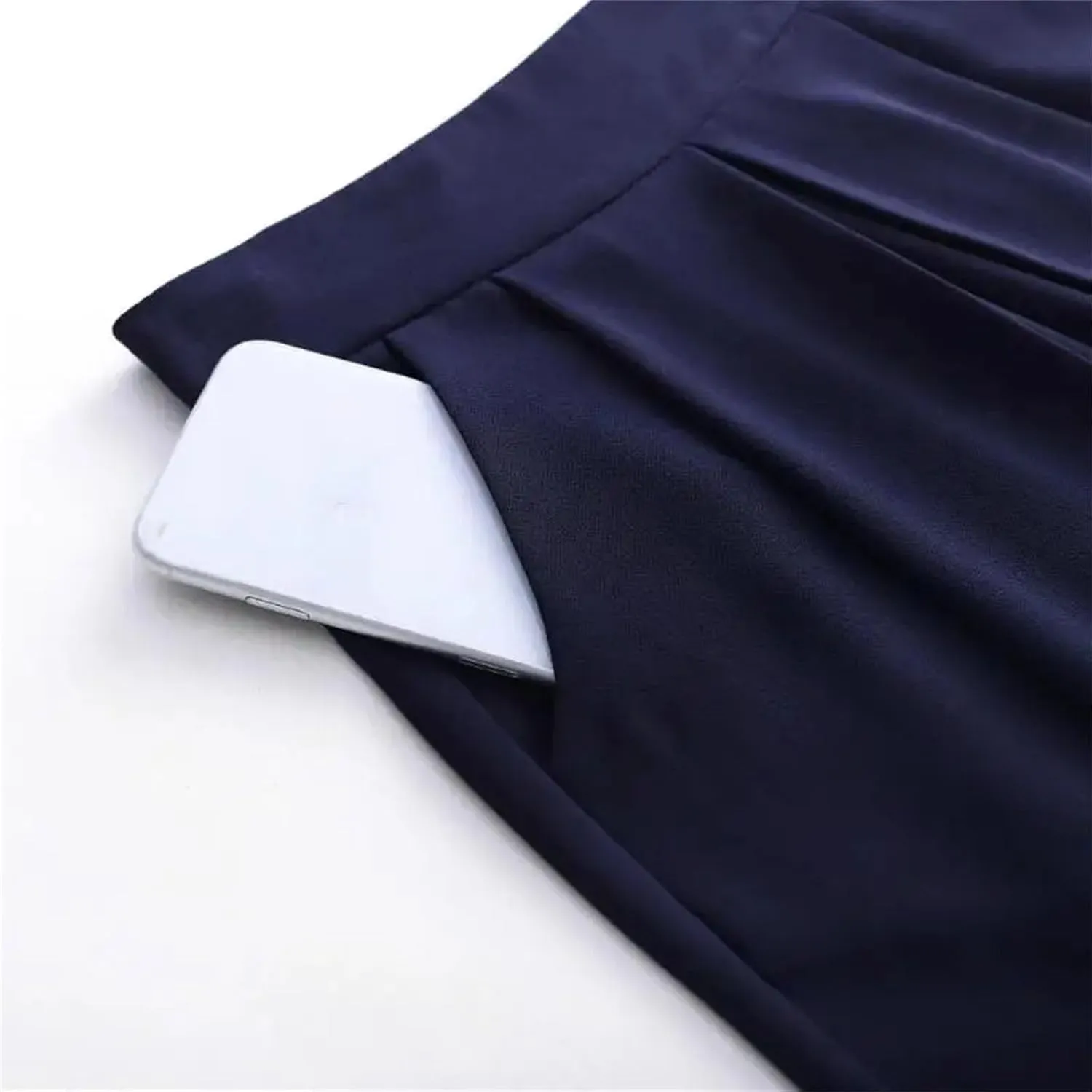 Oversized Chiffon Skirt High Waisted Shorts for Women Woman Black Ladies Womens Shorts Wide Leg Short Pants