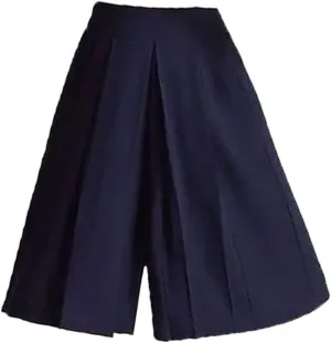 Oversized Chiffon Skirt High Waisted Shorts for Women Woman Black Ladies Womens Shorts Wide Leg Short Pants