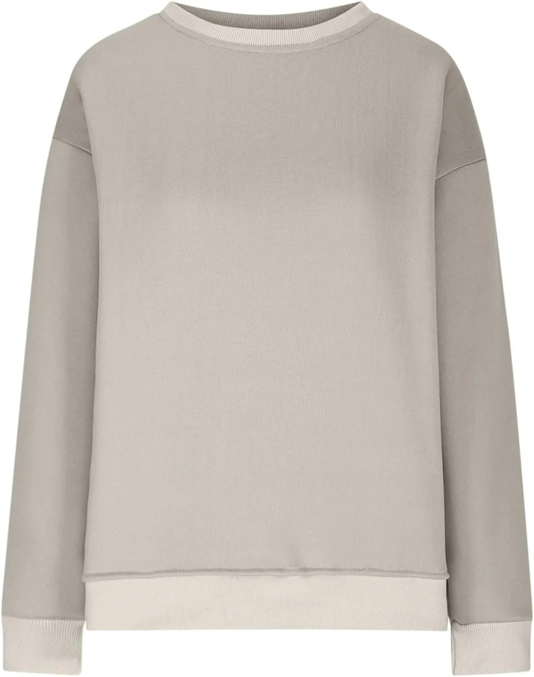 Oversized Sweatshirts for Women 2024 Trendy Long Sleeve Crewneck Tops Fall Sweaters Pullover Sweatshirt with Pockets