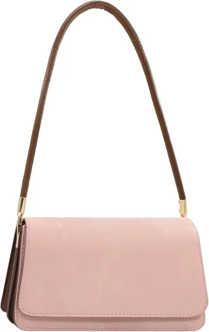 PORT&LOTUS Shoulder Handbag Small Retro Purse for Women with Top Handle