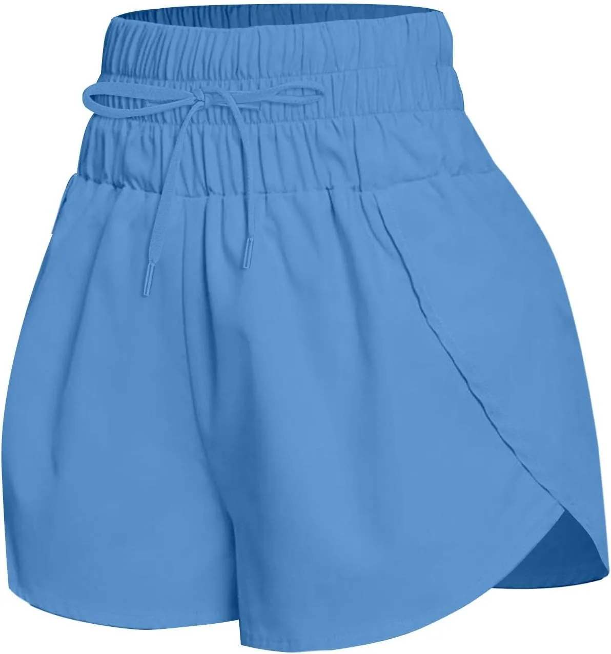 Shorts for Women Summer Casual Wide Leg Loose High Waist Elastic Dressy Beach Shorts 2025 Outfits Comfy Clothes