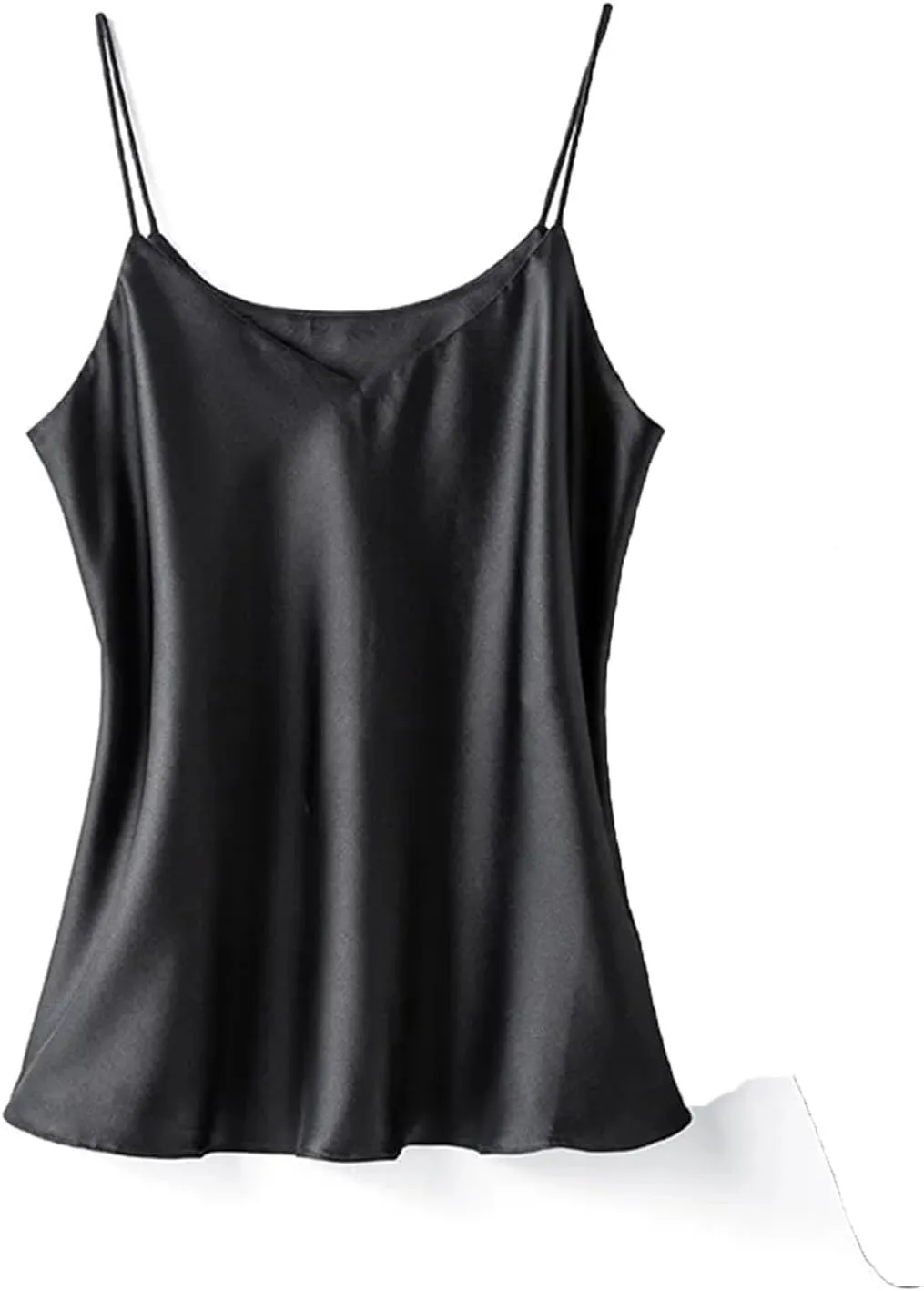 Silk Camisole for Women Silk Bandeau Top Sexy V-Neck Tanks and Camis