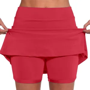 Skirts for Women Trendy Summer Maxi Khaki Biker Shorts Men Padded Underwear Tennis Skirt Plus Size Purple