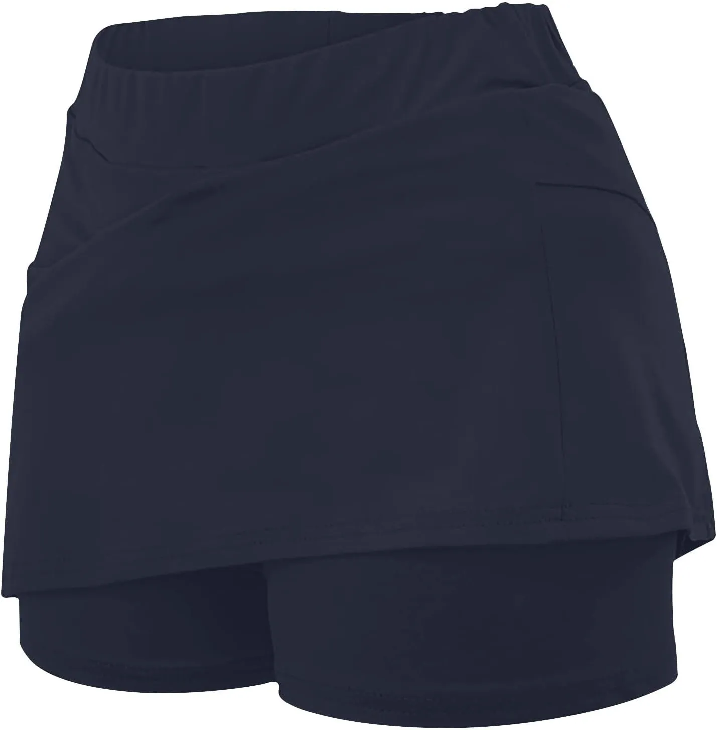 Skorts for Woman Tummy Control High Waist Womens Shorts Dressy Casual Athletic Tennis Mini Skirts with Pockets