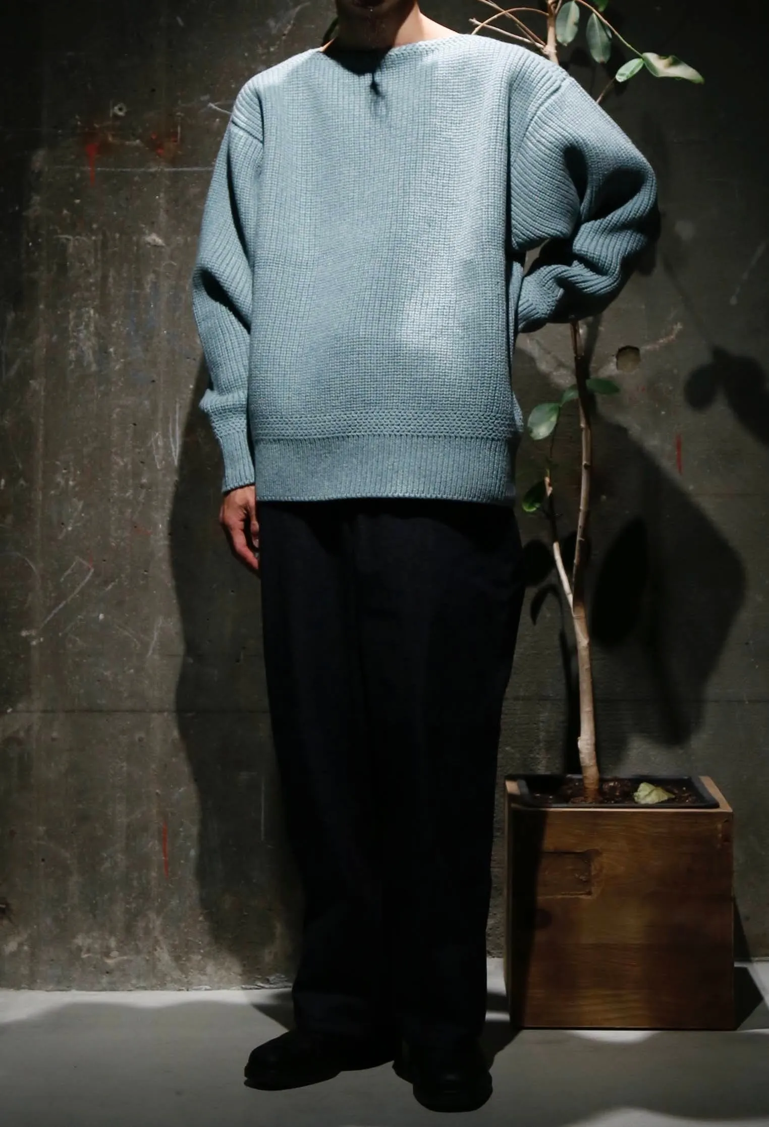 SOLARIS&Co. CHUNKY BOAT NECK KNIT - CHEROKEE (TURQUOISE)