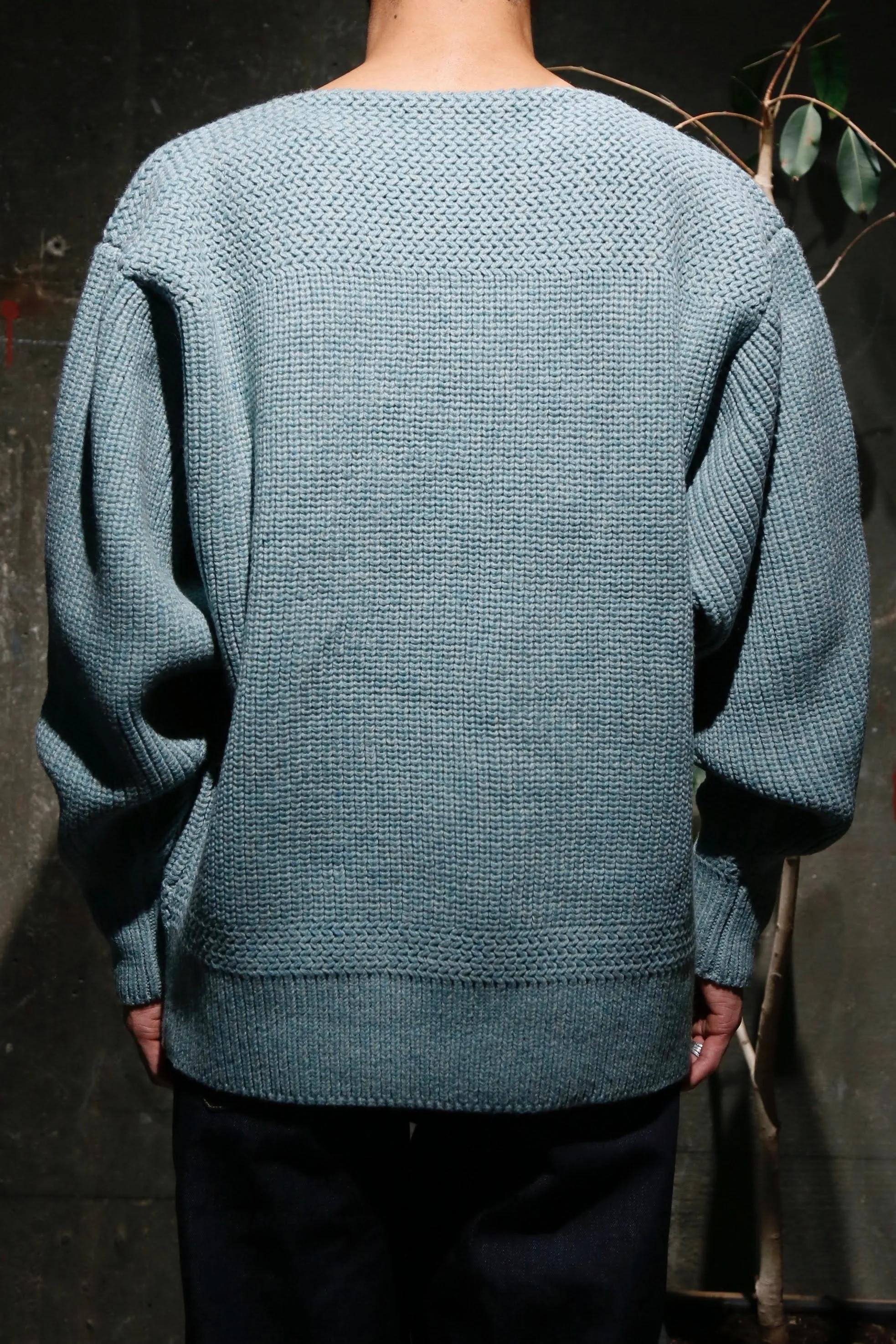 SOLARIS&Co. CHUNKY BOAT NECK KNIT - CHEROKEE (TURQUOISE)