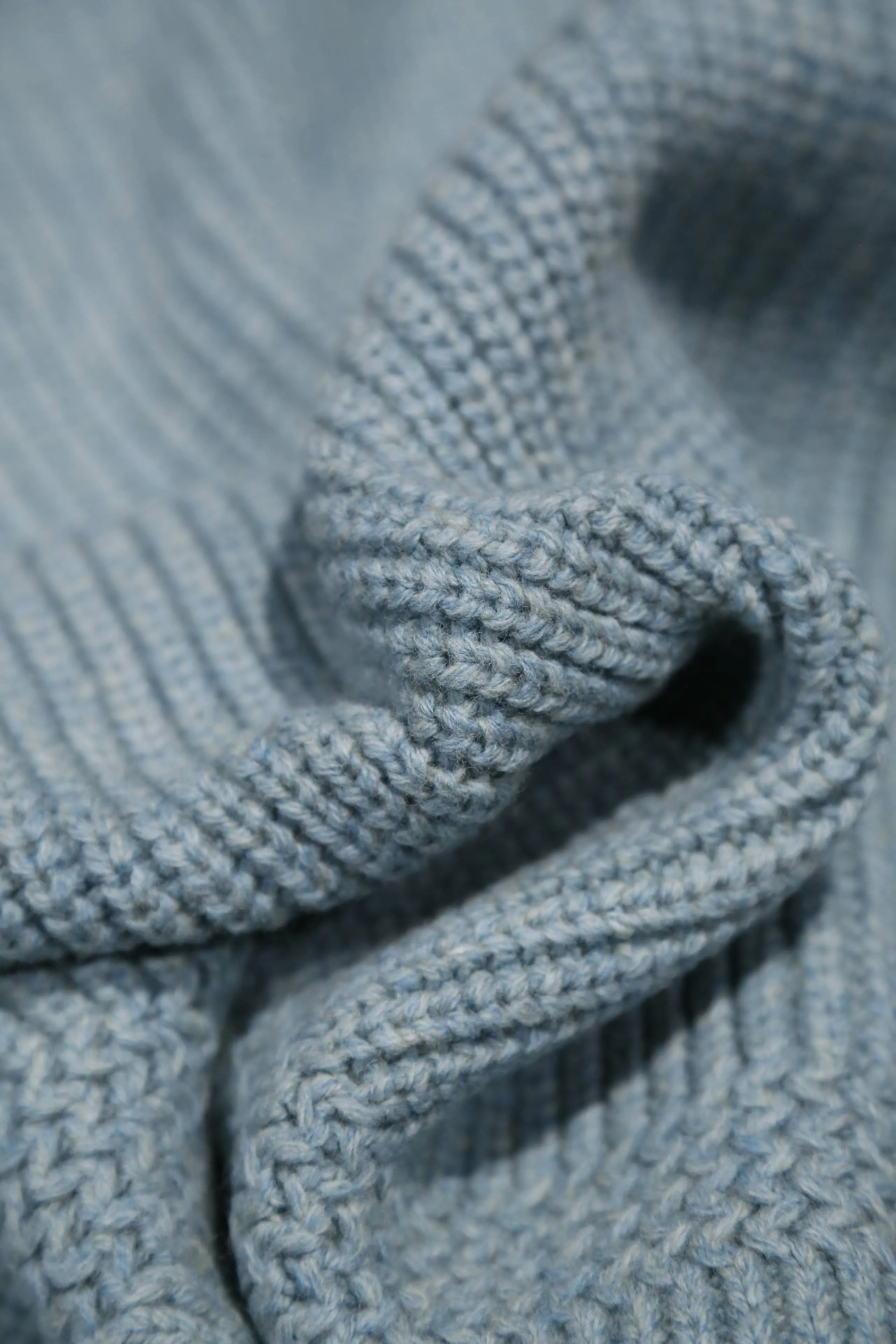 SOLARIS&Co. CHUNKY BOAT NECK KNIT - CHEROKEE (TURQUOISE)