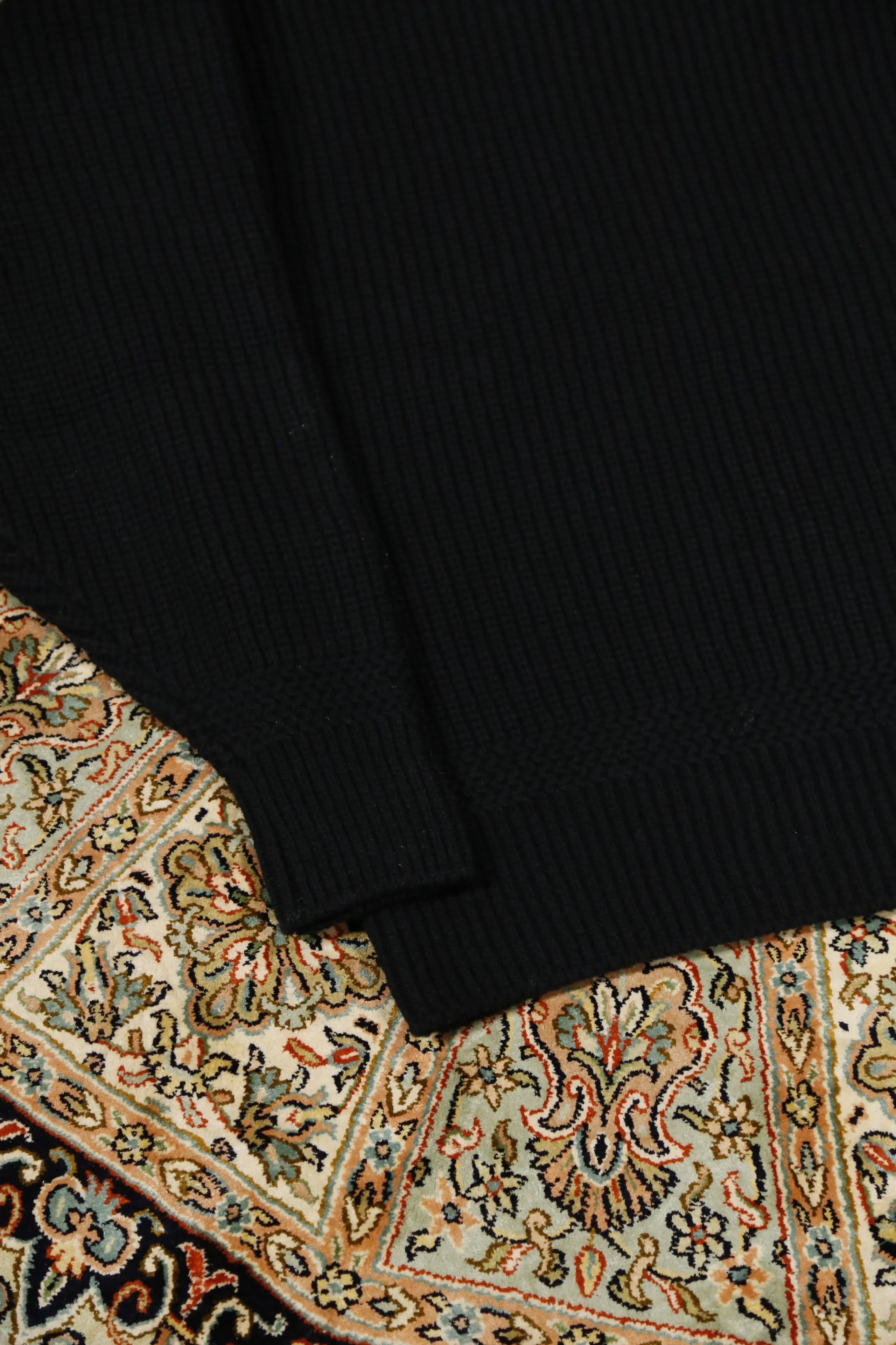 SOLARIS&Co. CHUNKY BOAT NECK KNIT - CHEROKEE(BLACK)