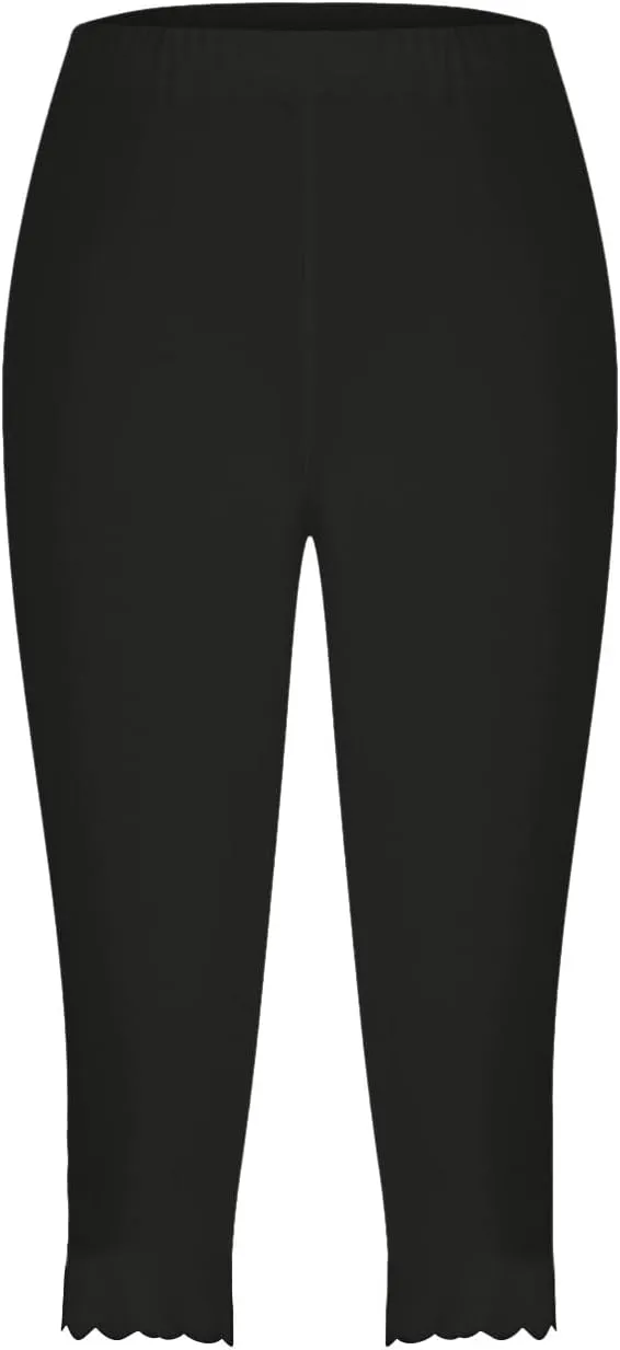 TARIENDY Capri Leggings for Women 2025 Trendy High Waist Workout Pants Tummy Control Loose Comfy Yoga Sweatpants Trouser