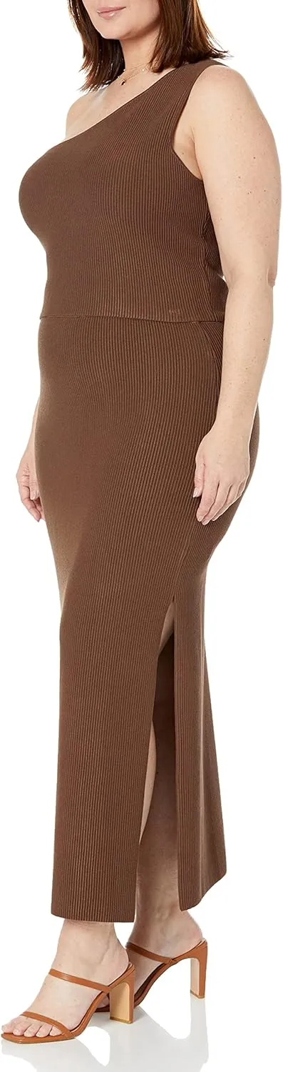 The Drop Women's Tyler Ribbed Sweater Skirt
