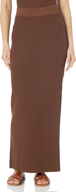 The Drop Women's Tyler Ribbed Sweater Skirt