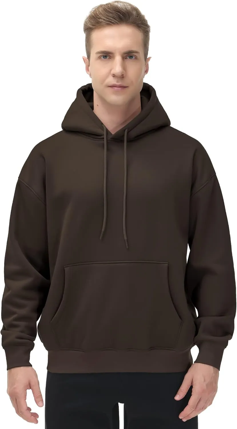 THE GYM PEOPLE Men's Fleece Pullover Hoodie Loose Fit Ultra Soft Hooded Sweatshirt With Pockets