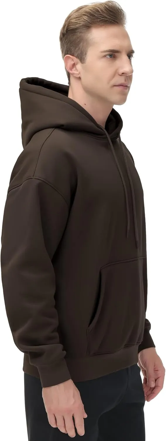THE GYM PEOPLE Men's Fleece Pullover Hoodie Loose Fit Ultra Soft Hooded Sweatshirt With Pockets