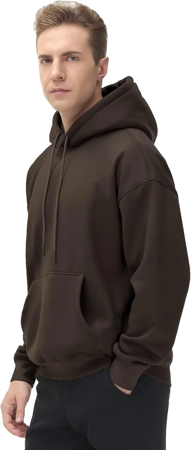 THE GYM PEOPLE Men's Fleece Pullover Hoodie Loose Fit Ultra Soft Hooded Sweatshirt With Pockets