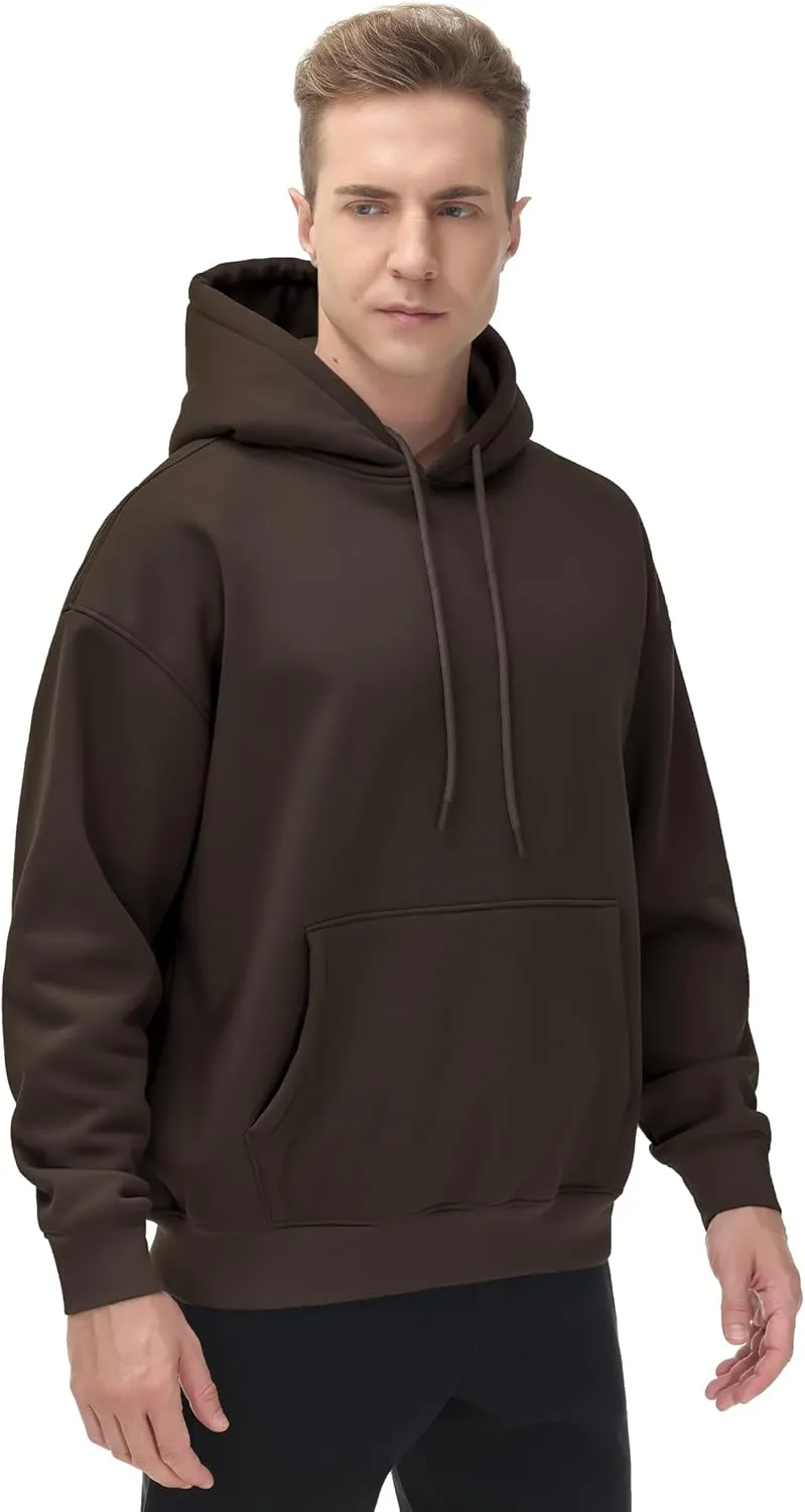 THE GYM PEOPLE Men's Fleece Pullover Hoodie Loose Fit Ultra Soft Hooded Sweatshirt With Pockets