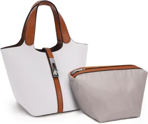 Top Handle Bag for Women Vegan Leather Handbag for Women Women's Shoulder Handbag