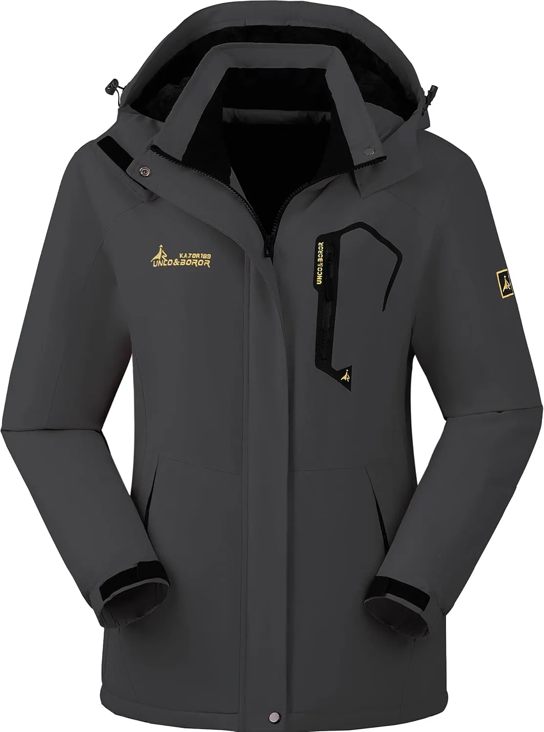 Waterproof Warm Winter Snow Coat for Women Ski Jacket for Snowboarding Hiking