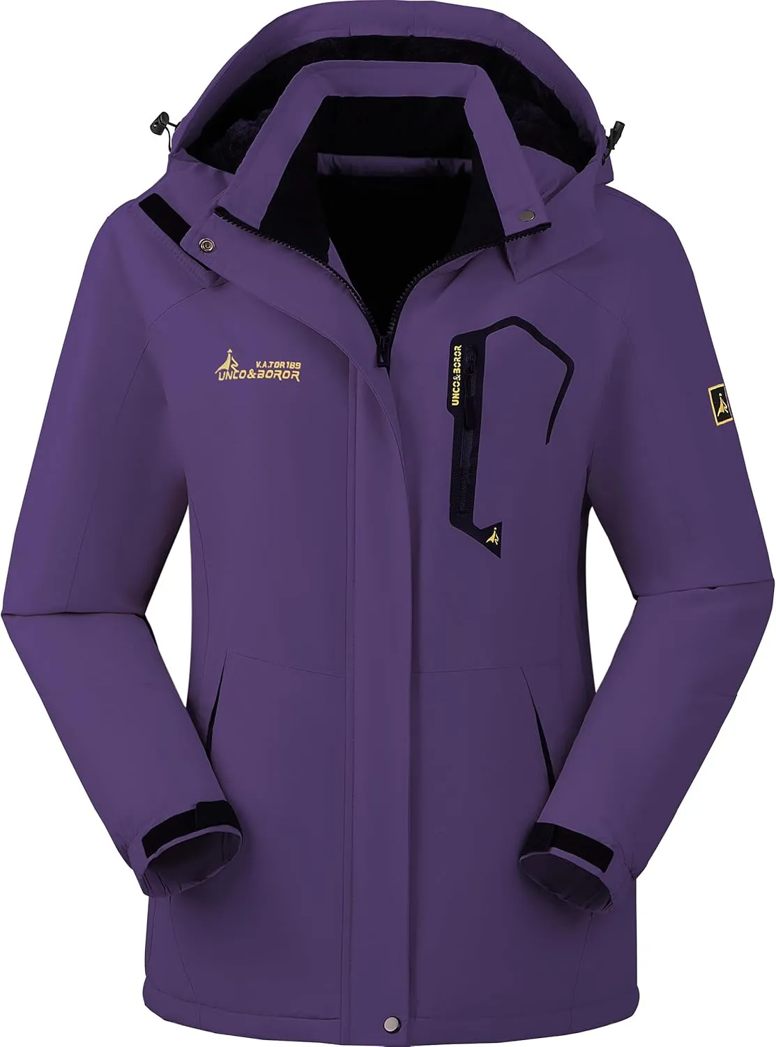Waterproof Warm Winter Snow Coat for Women Ski Jacket for Snowboarding Hiking