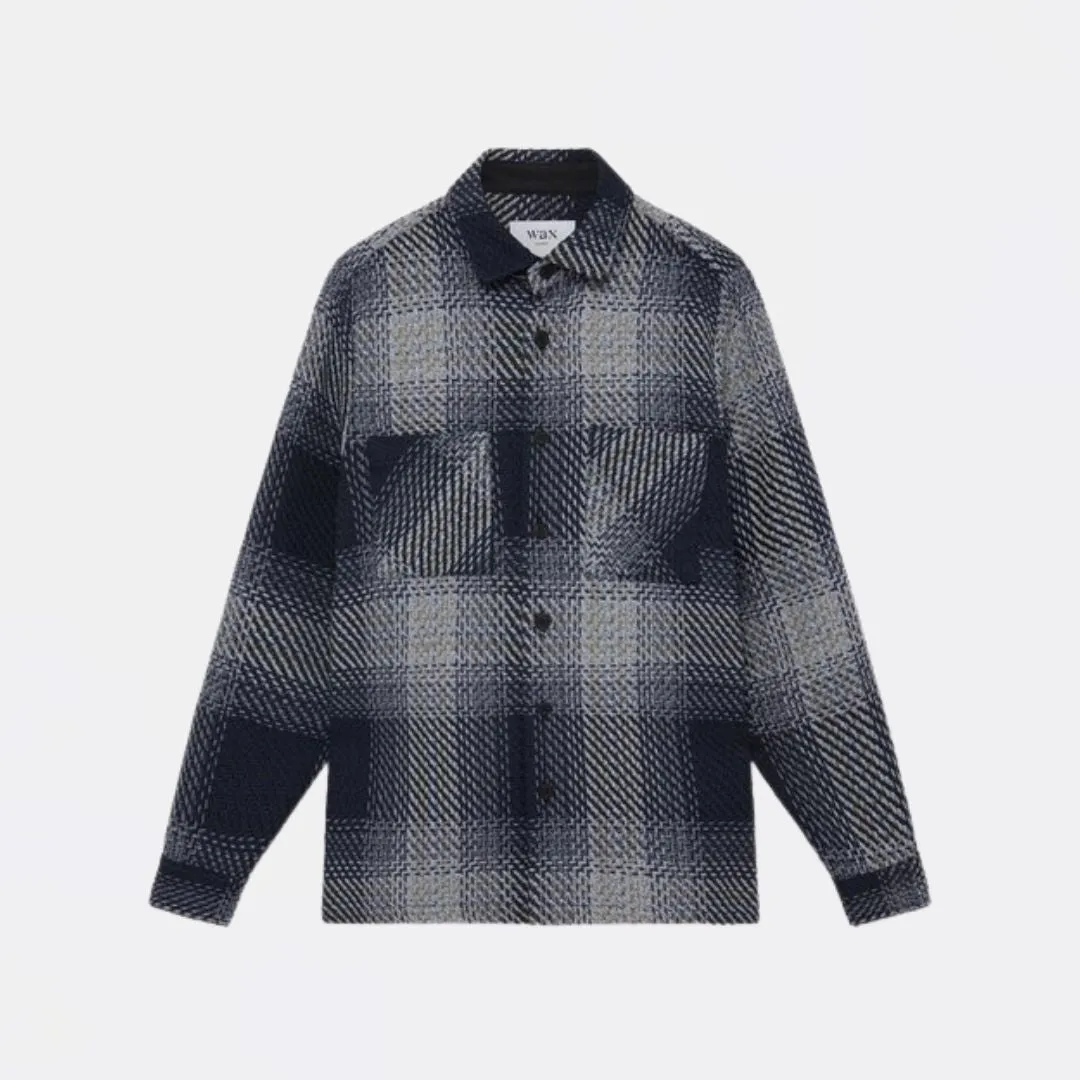 Whiting Overshirt Ombre Giant Windowpane