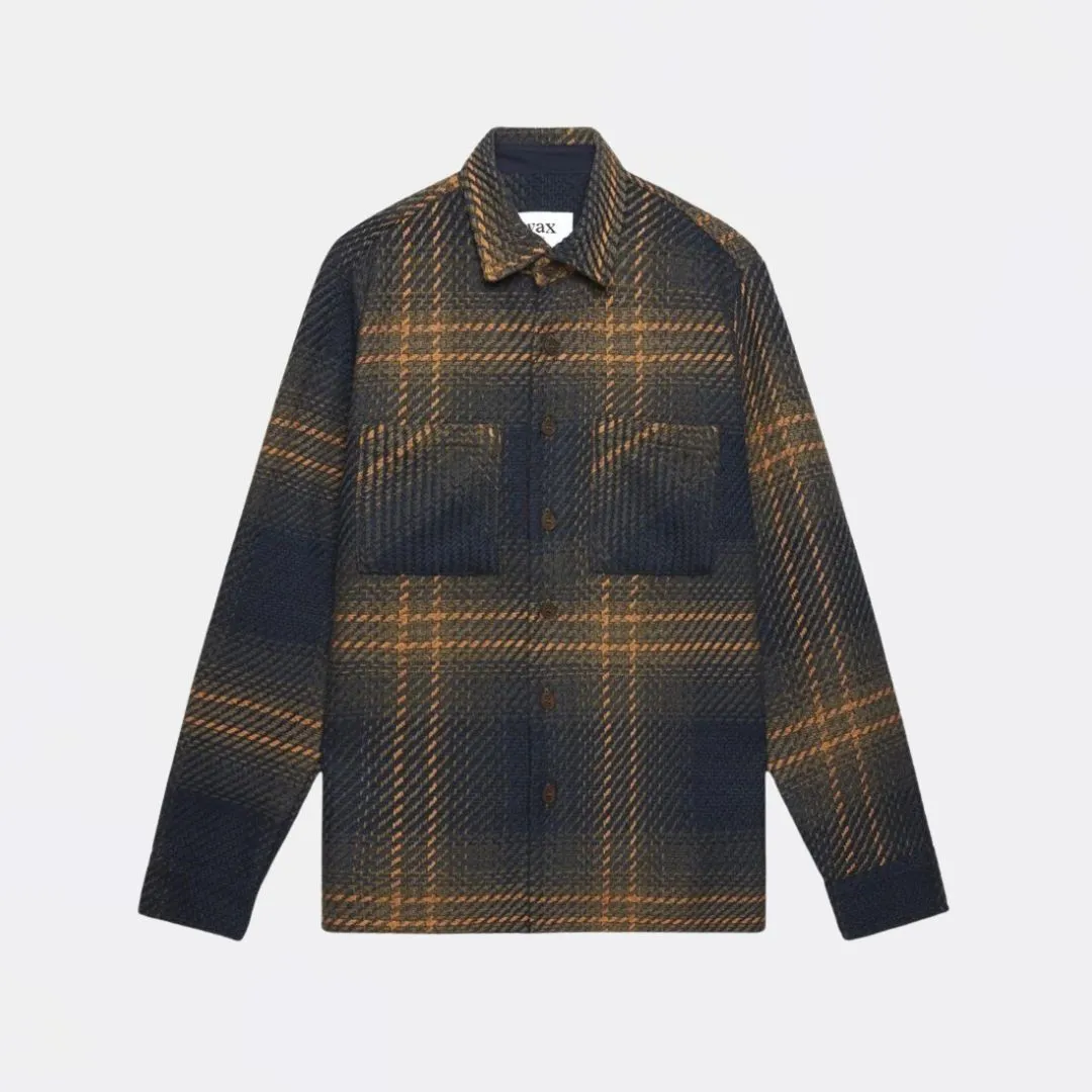 Whiting Overshirt Ombre Giant Windowpane