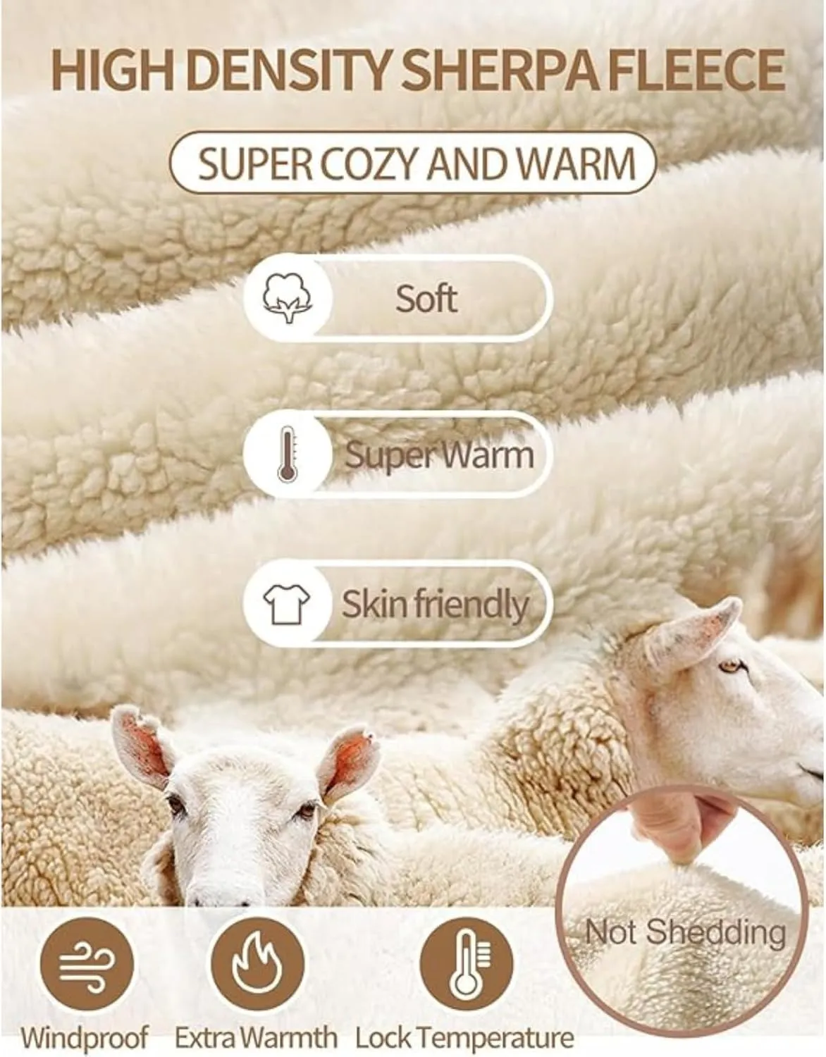 Winter Coats for Women Full Zip Sherpa Lined Hoodie Plain Warm Fleece Jacket Lightweight Versatile Sweatshirts