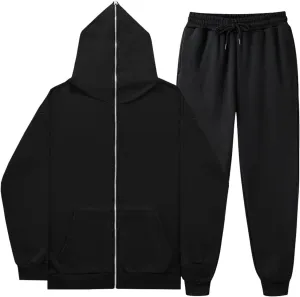 Women 2 Piece Outfits Long Sleeve V Neck Clothing Suits Pullover Tops Wide Leg Pants Outfits