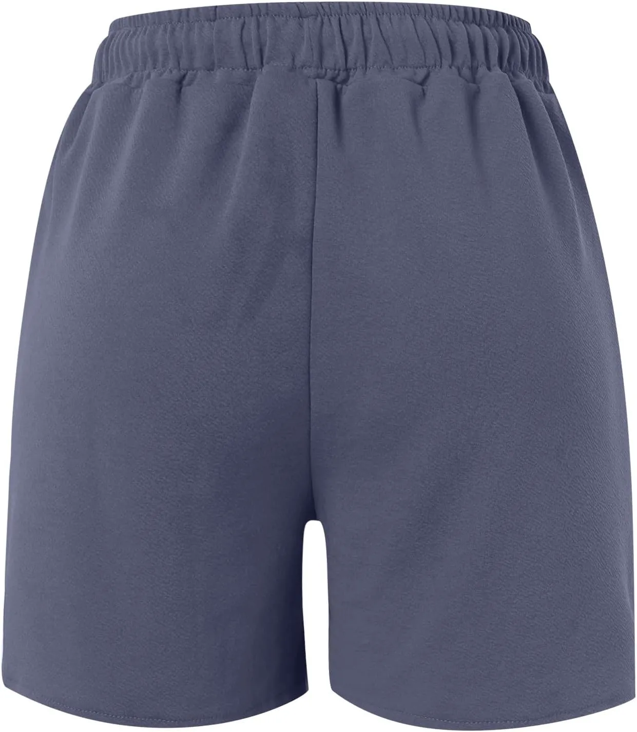 Women 2024 Casual Shorts Loose Drawstring Comfy Elastic High Waist Shorts Summer Pull On Short Pants with Pockets