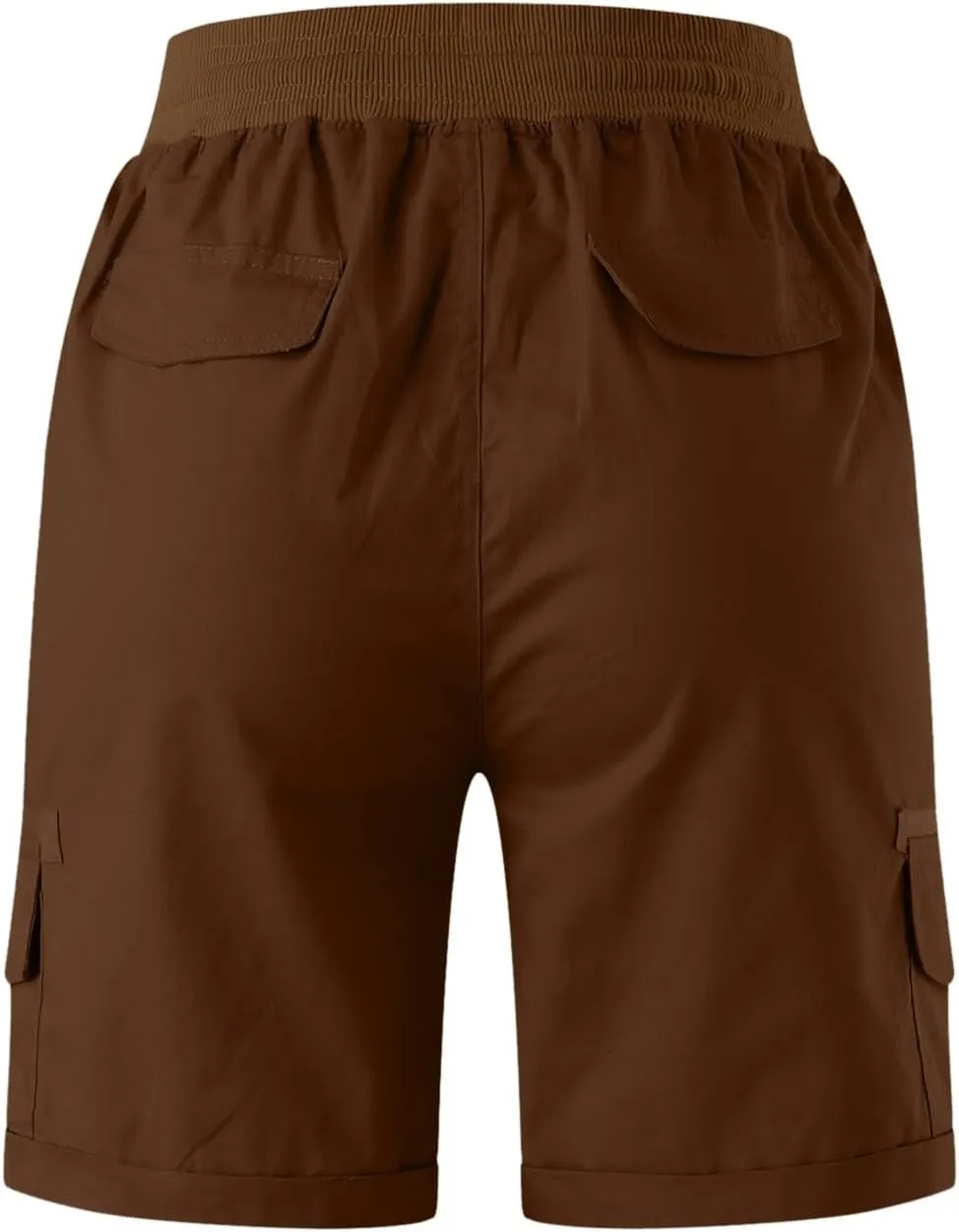 Women Summer Cargo Shorts Lightweight Multi-Pockets Loose Hiking Shorts Mid Rise Casual Trendy Outdoor Workout Short