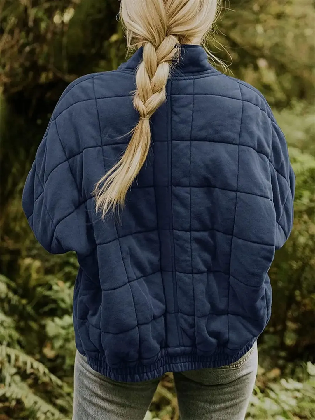 Women's Coat Jacket Cotton Padded Warm Quilted Outwear