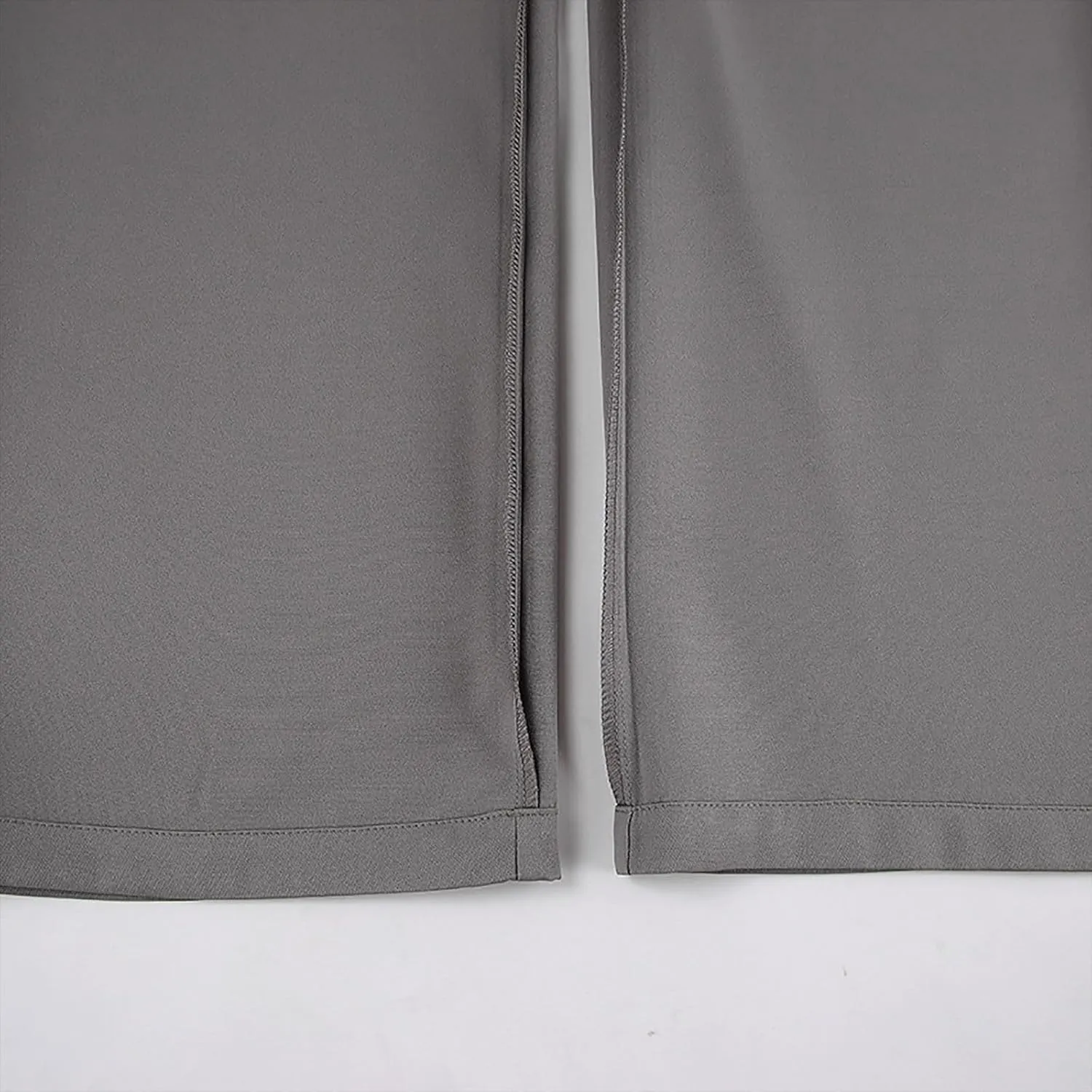 Women's High Waist Satin Pants Elegant Wide Leg Pants Casual Work Office Long Trousers Loose Palazzo with Pockets