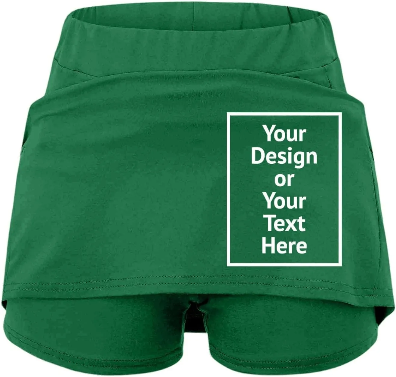 Women's High Waisted Athletic Skorts Tummy Control with Pockets Tennis Skirts Workout Casual Breathable Outdoor Short