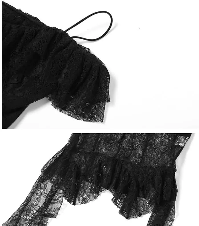 Womens Lace Tassel Backless Spaghetti Strap Camisole Sexy Sleeveless Party Vest Fashion Top