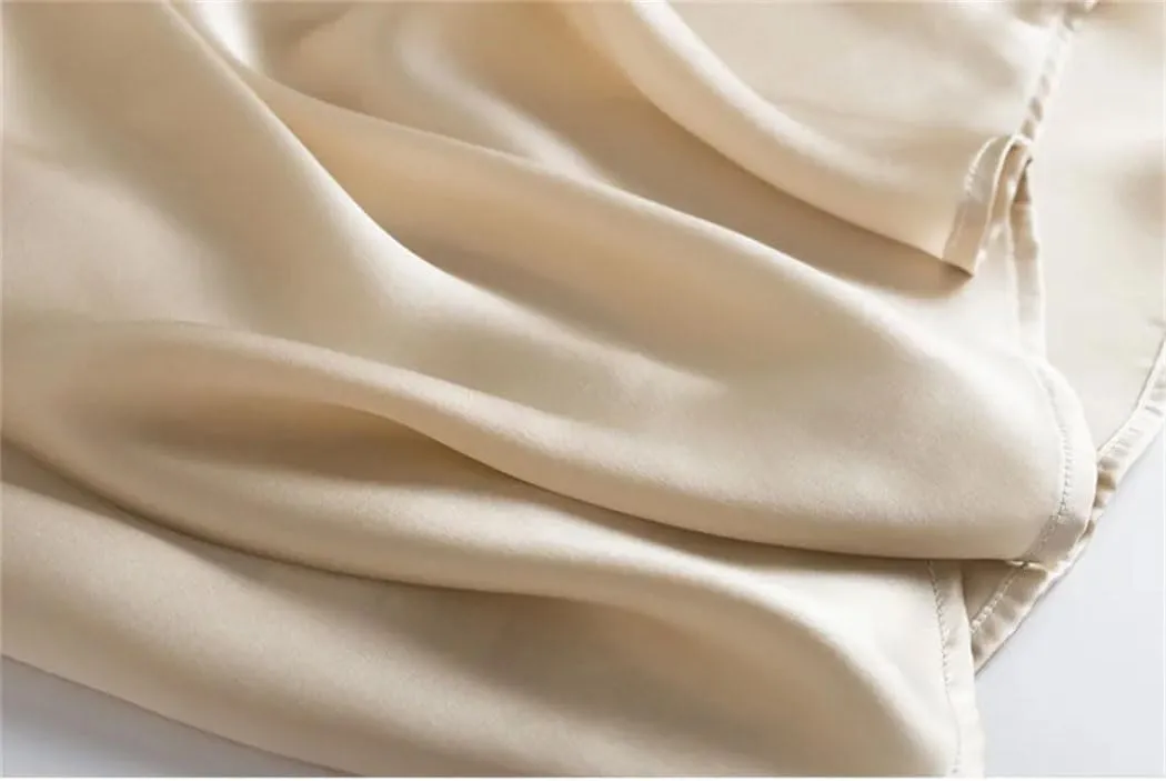 Women's Silk Satin Summer Camisole O-Neck Sleeveless Tank Dressy Casual Basic Top