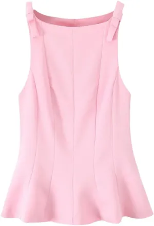 Women's Solid Color Casual Square Neck Simple Multi-Color Sleeveless Camisole Top