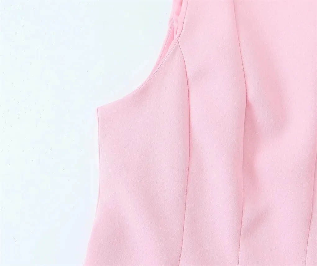 Women's Solid Color Casual Square Neck Simple Multi-Color Sleeveless Camisole Top