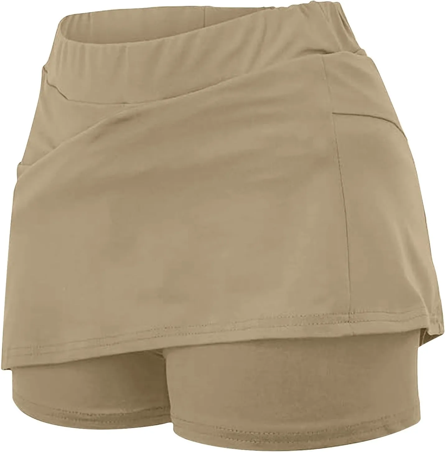Women's Tennis Skirt High Waisted Golf Skirts Athletic Skorts for Woman Pickleball Skort with Built in Shorts