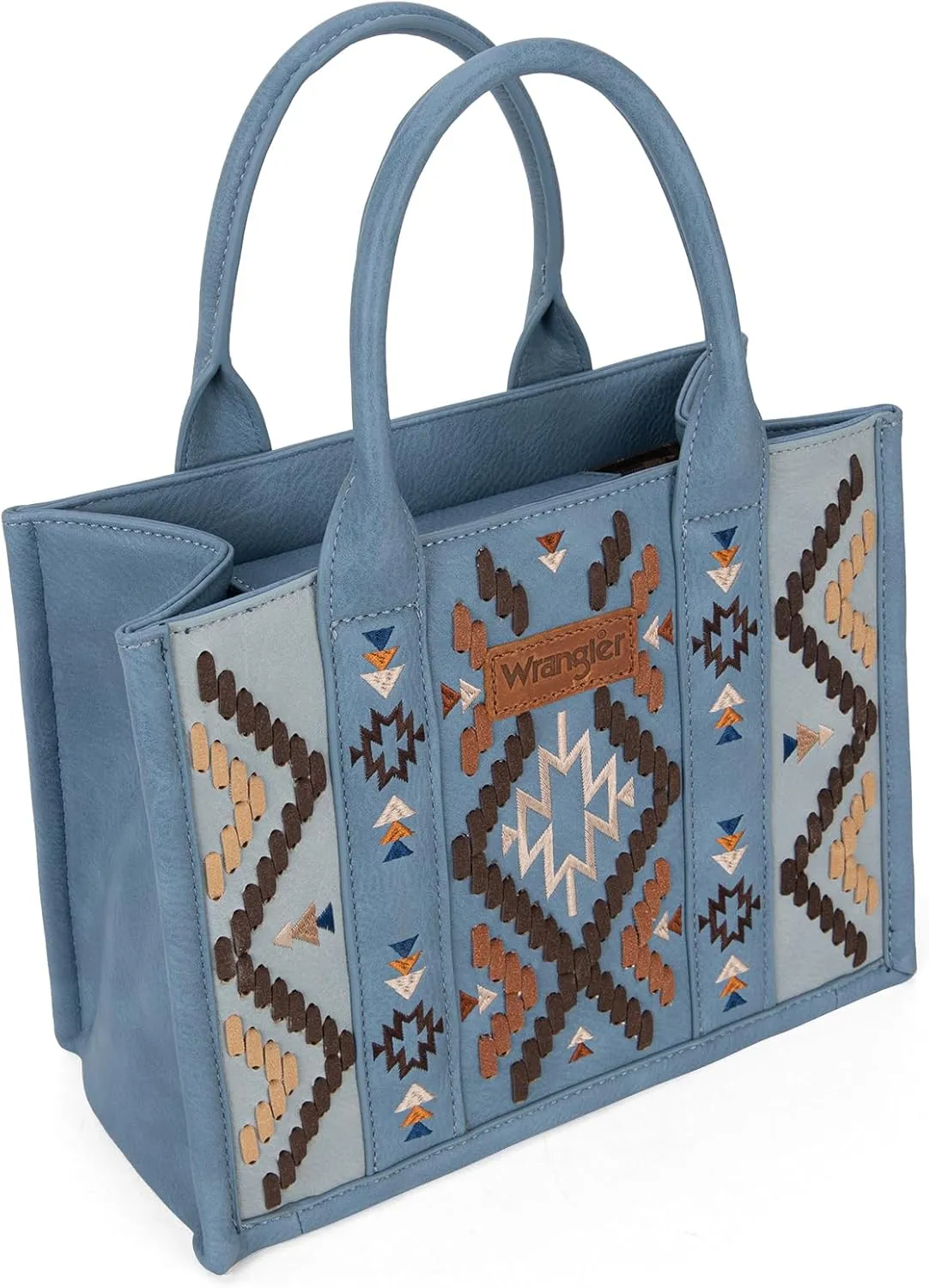 Wrangler Aztec Tote Bag for Women Western Top Handle Handbags and Purses